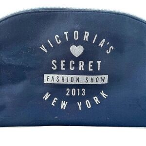 Victorias Secret Makeup Bag Women Small Black‎ Excellent Fashion Show 2013